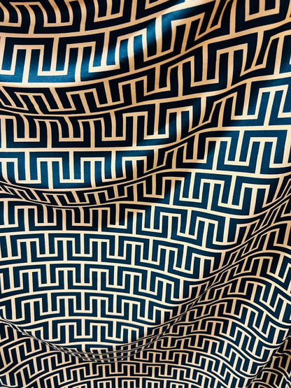 New Brand fashion design print on poly brushed spandex 4-way stretch 58/60” Sold by the YD. Ships Worldwide from Los Angeles California USA.