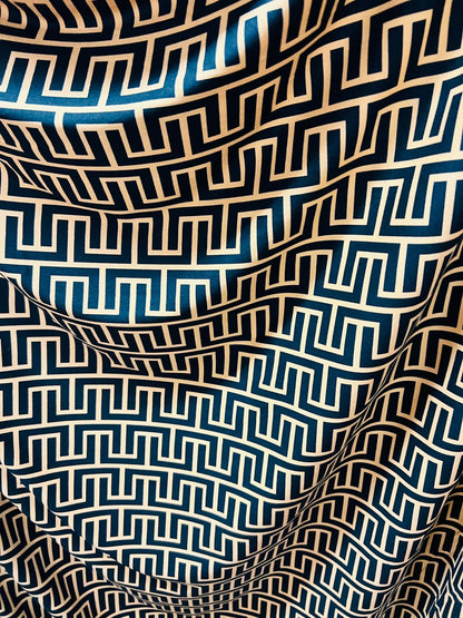 New Brand fashion design print on poly brushed spandex 4-way stretch 58/60” Sold by the YD. Ships Worldwide from Los Angeles California USA.