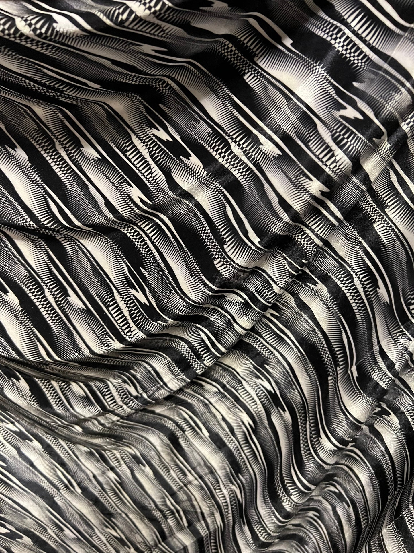 Modern abstract design print on best quality 4-way stretch 58/60”