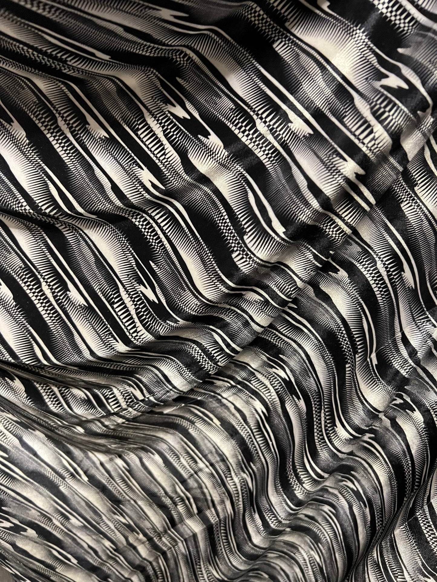 Modern abstract design print on best quality 4-way stretch 58/60”