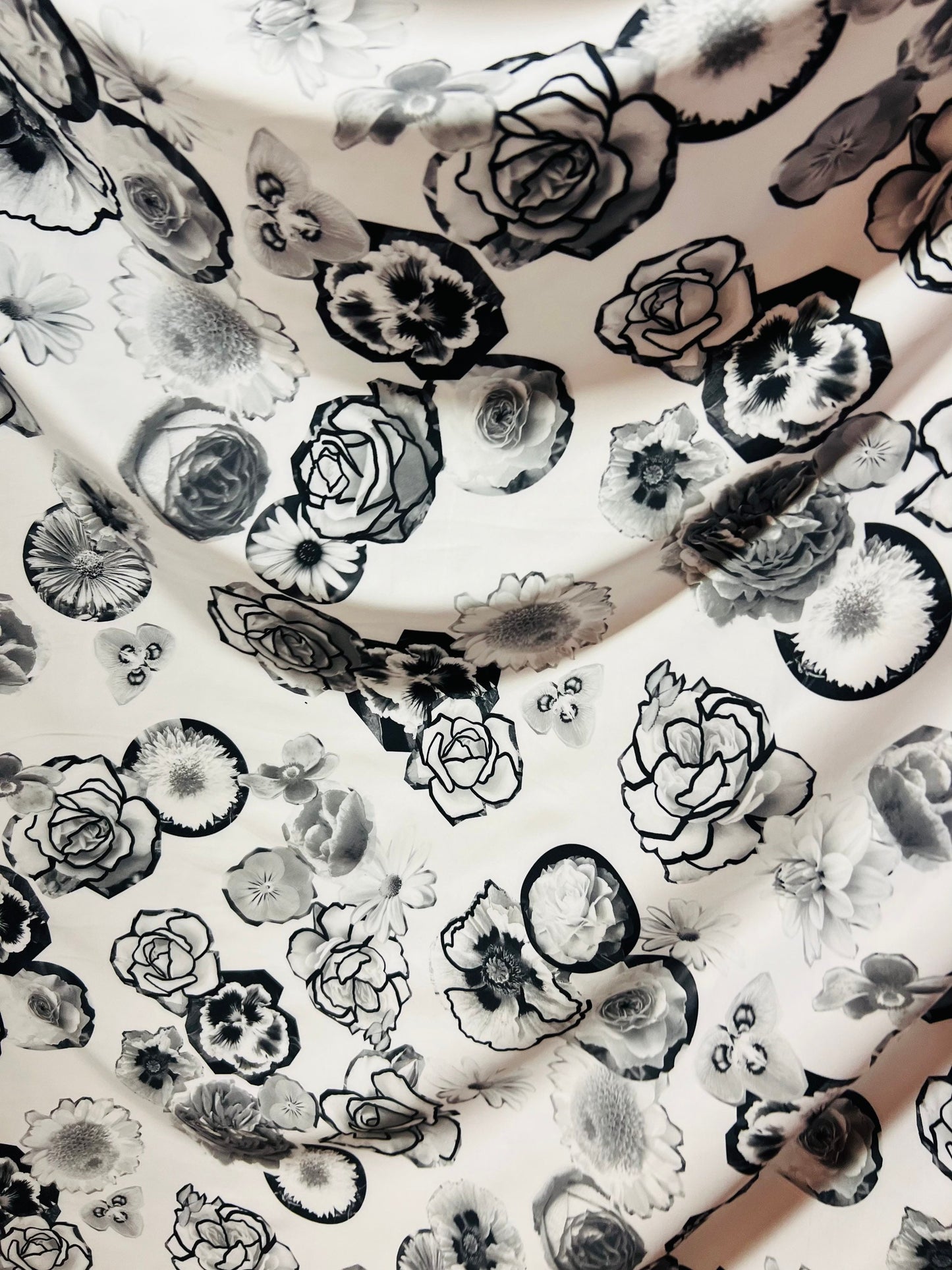 New Floral design print on great quality of nylon spandex light weight 4-way stretch 58/60” Sold by the YD. Ships Worldwide