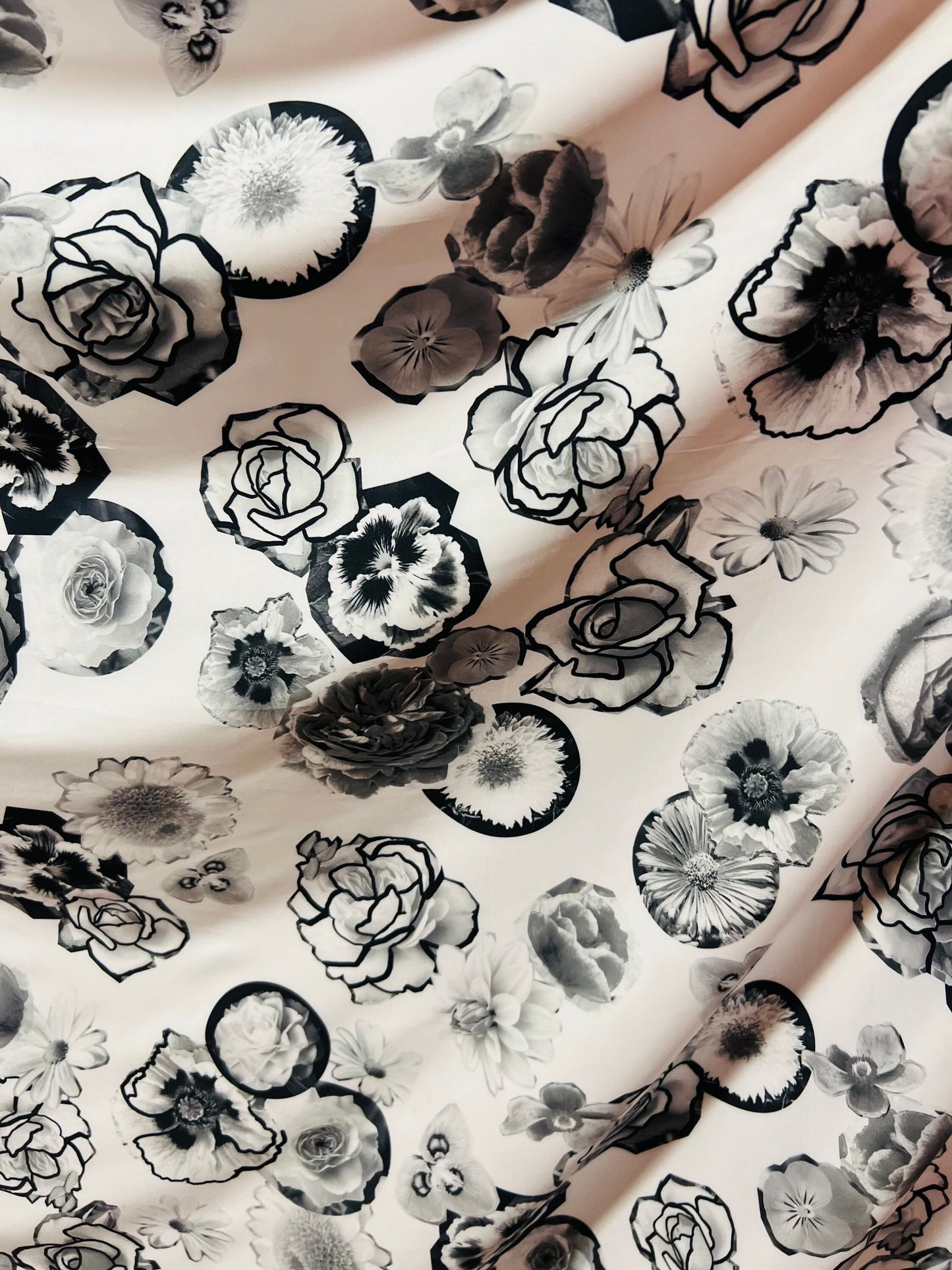 New Floral design print on great quality of nylon spandex light weight 4-way stretch 58/60” Sold by the YD. Ships Worldwide