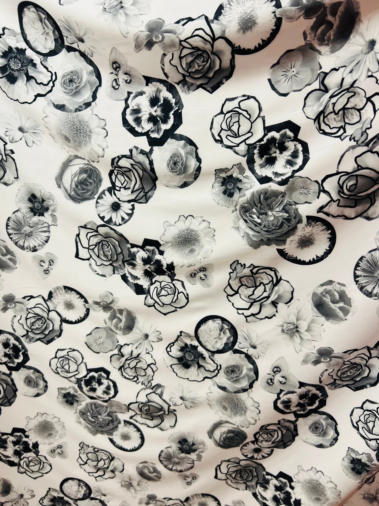 New Floral design print on great quality of nylon spandex light weight 4-way stretch 58/60” Sold by the YD. Ships Worldwide