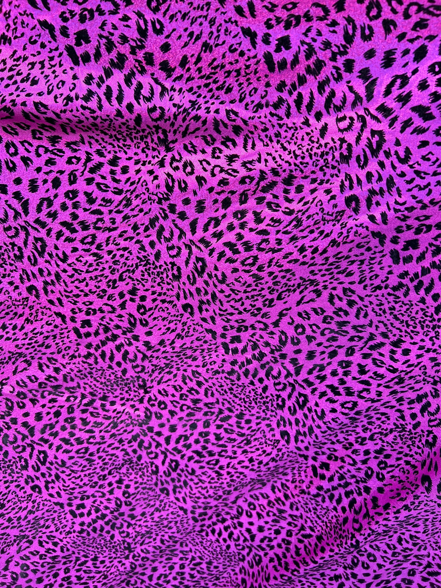 Cheetah design exotic animal print on nylon spandex flocking 4-way stretch 58/60” Sold by the YD. Ships Worldwide from Los Angeles CA