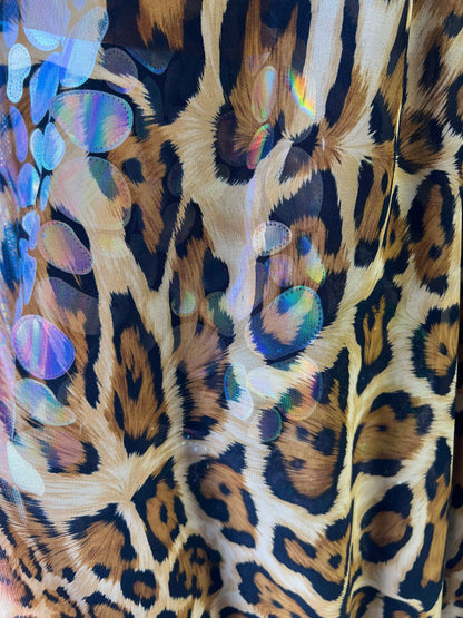 Jaguar design print on great quality of power mesh 4-way stretch 58/60” Sold by the YD. Ships Worldwide from Los Angeles California USA.