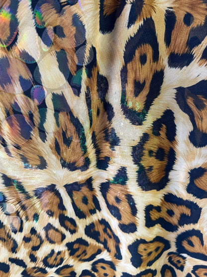 Jaguar design print on great quality of power mesh 4-way stretch 58/60” Sold by the YD. Ships Worldwide from Los Angeles California USA.