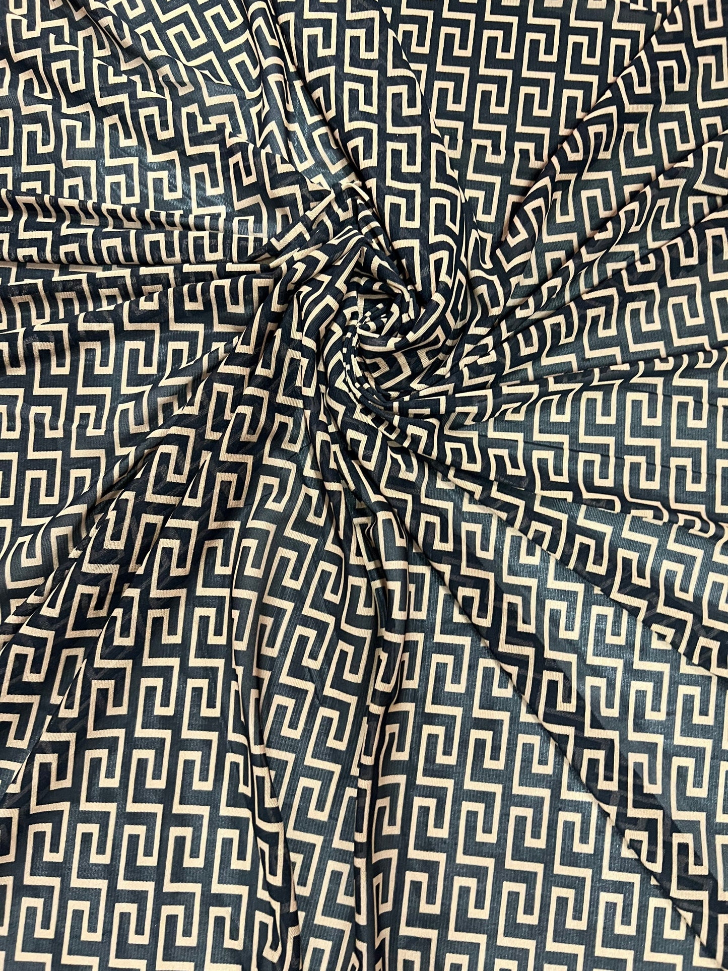 Brand fashion design print on great quality of power mesh 4-way stretch 58/60” Sold by the YD. Ships Worldwide from Los Angeles California