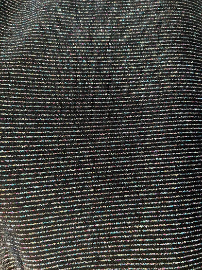 New stripes design glitter stretch velvet best quality 4-way stretch 58/60” Sold by the YD. Ships Worldwide from Los Angeles California USA