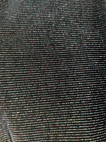 New stripes design glitter stretch velvet best quality 4-way stretch 58/60” Sold by the YD. Ships Worldwide from Los Angeles California USA
