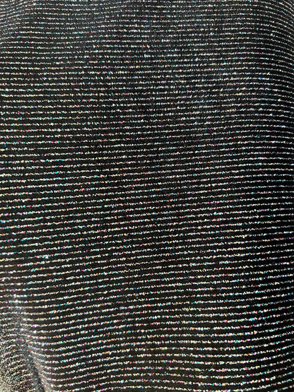 New stripes design glitter stretch velvet best quality 4-way stretch 58/60” Sold by the YD. Ships Worldwide from Los Angeles California USA