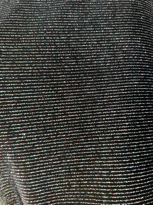 New stripes design glitter stretch velvet best quality 4-way stretch 58/60” Sold by the YD. Ships Worldwide from Los Angeles California USA