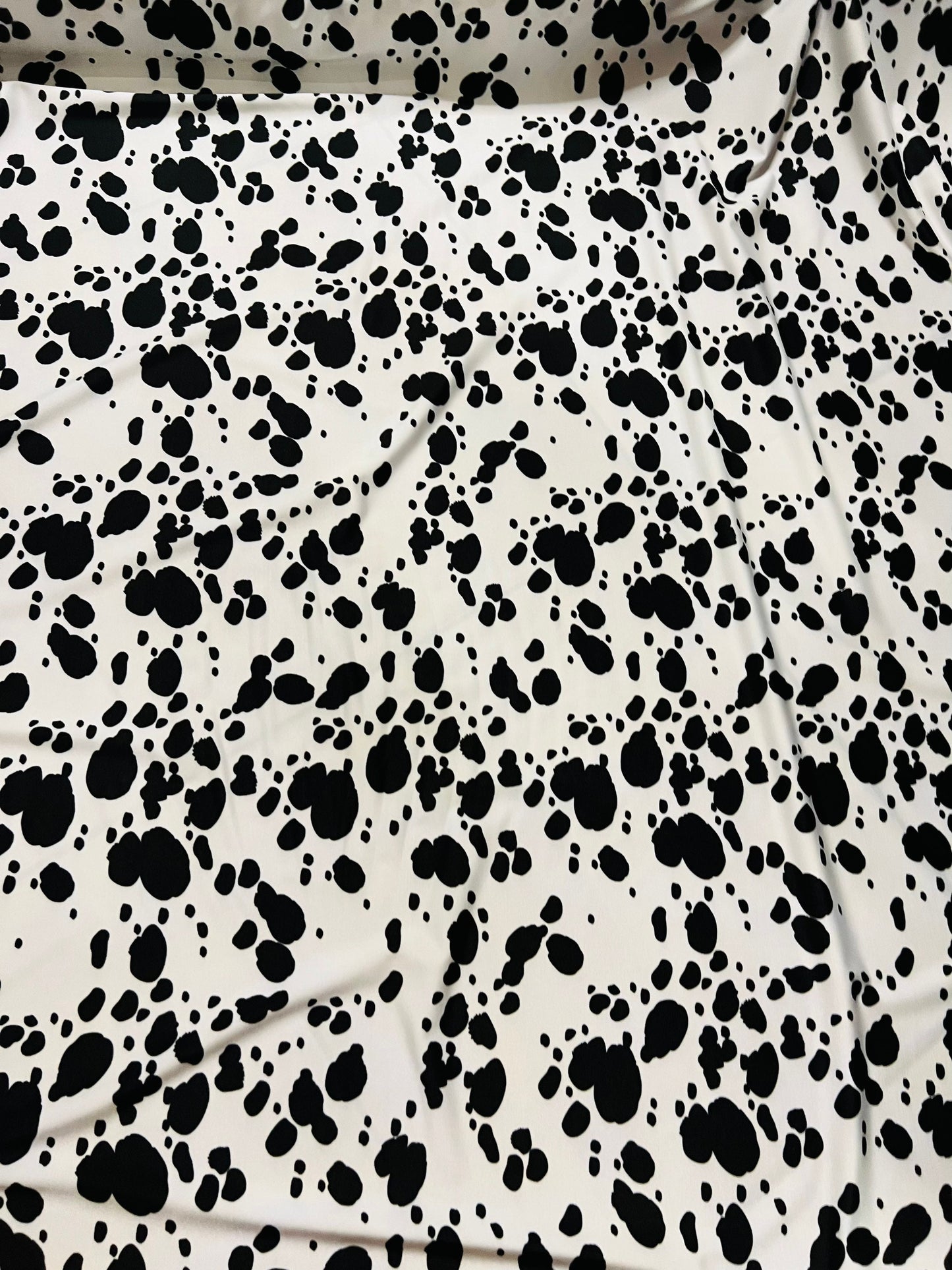 Dalmatian design New pattern print on Nylon spandex 4-way stretch 58/60” Sold by the YD. Ships Worldwide from Los Angeles California USA