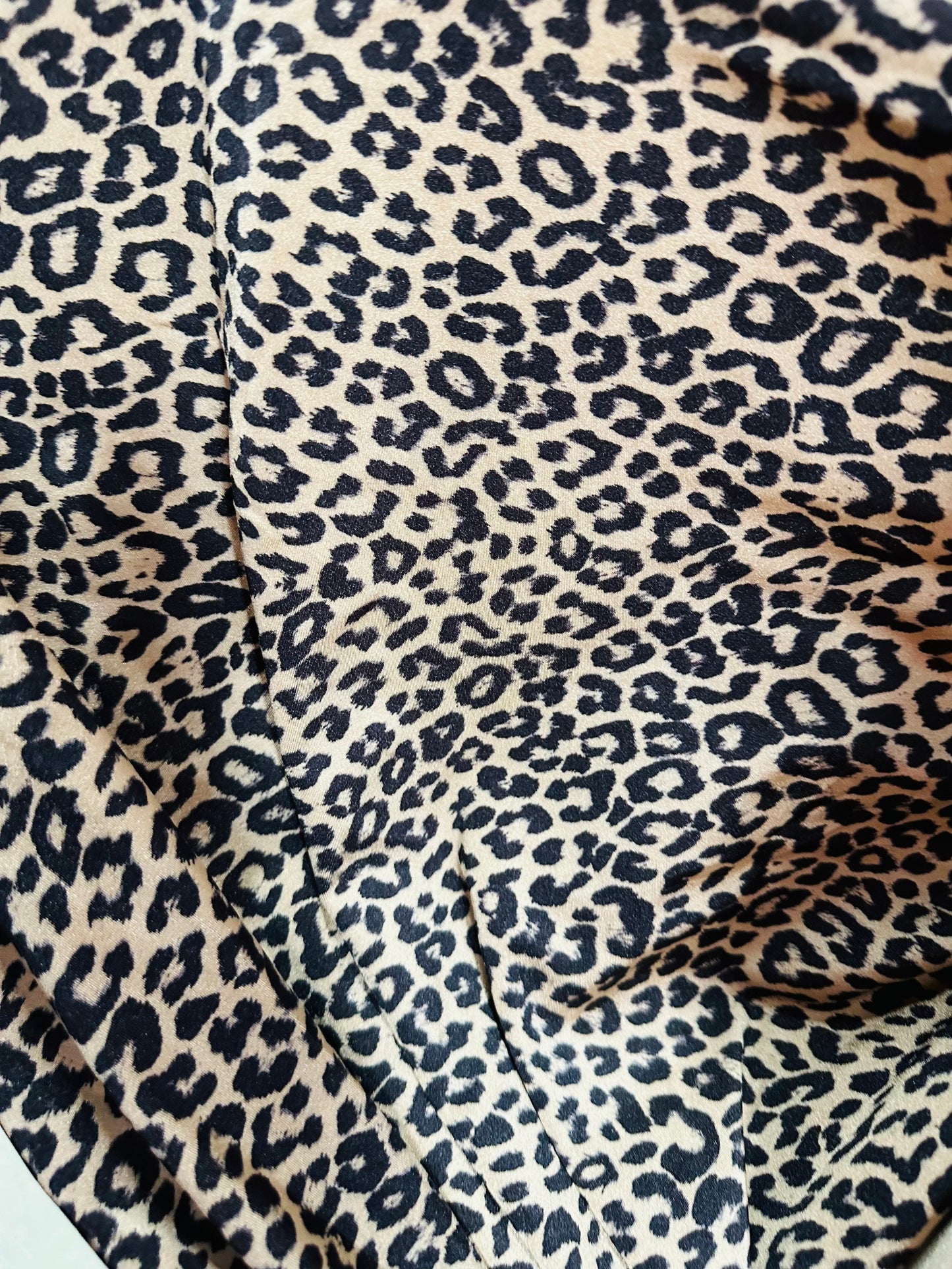 New Exotic Leopard design Nude/Black print nylon spandex 4-way stretch 58/60” Sold by the YD. Ships worldwide from L.A CA