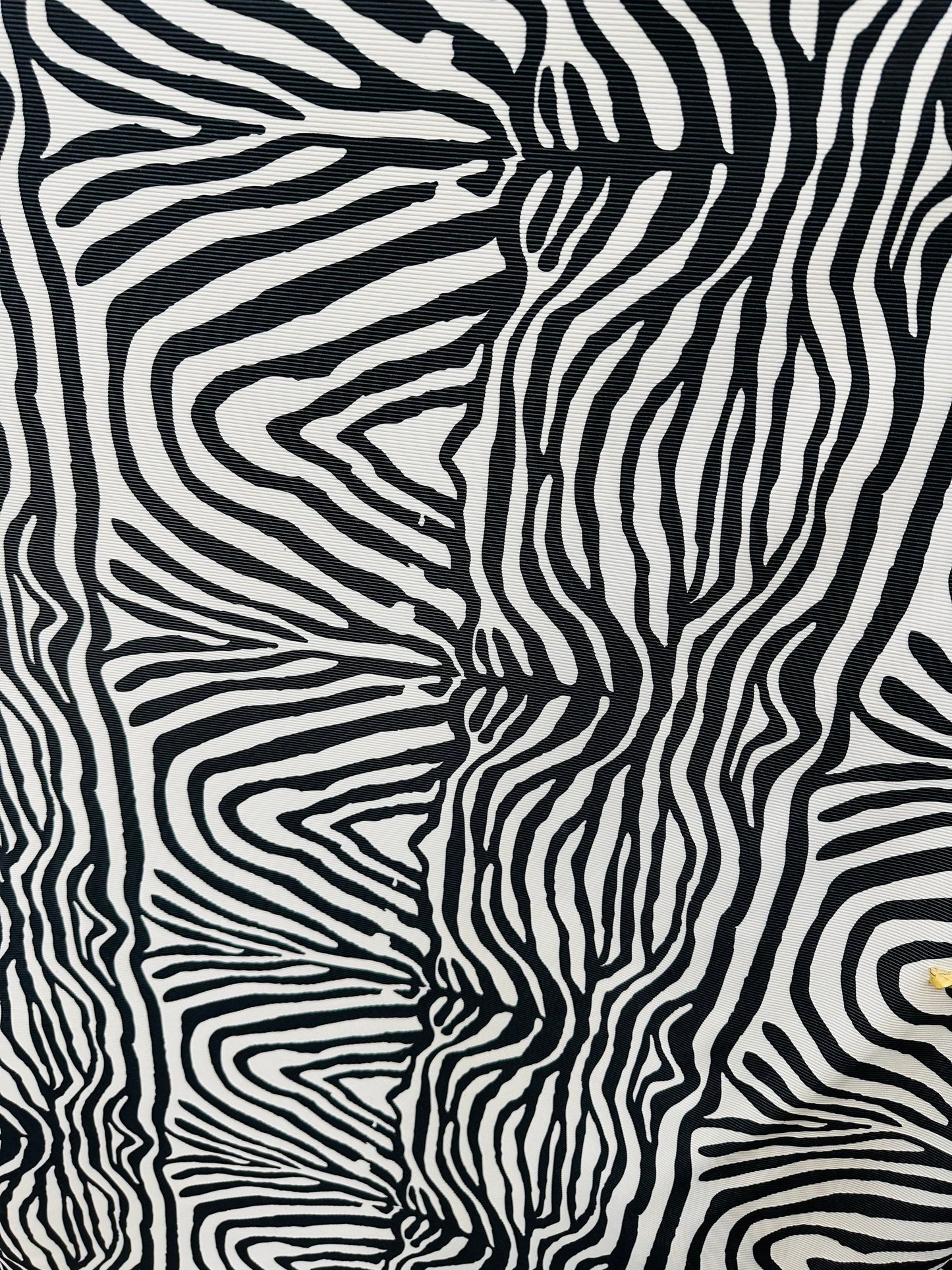 New Exotic zebra design print on great quality of ribbed nylon spandex 4-way stretch 58/60” Sold by the YD. Ships worldwide from L.A CA