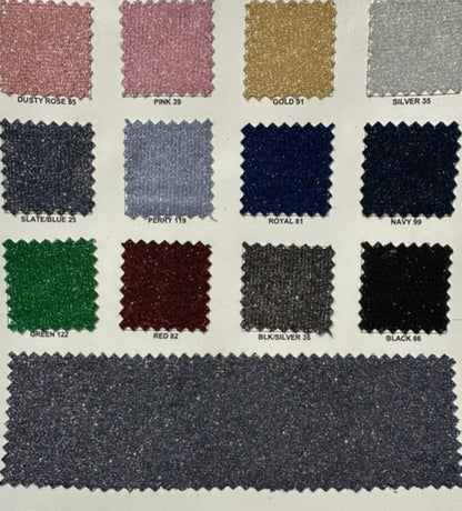 Metallic Lured lame non stretch 58/60” 100% Polyester glitter fabric Sold by the YD. Ships worldwide from Los Angeles California USA
