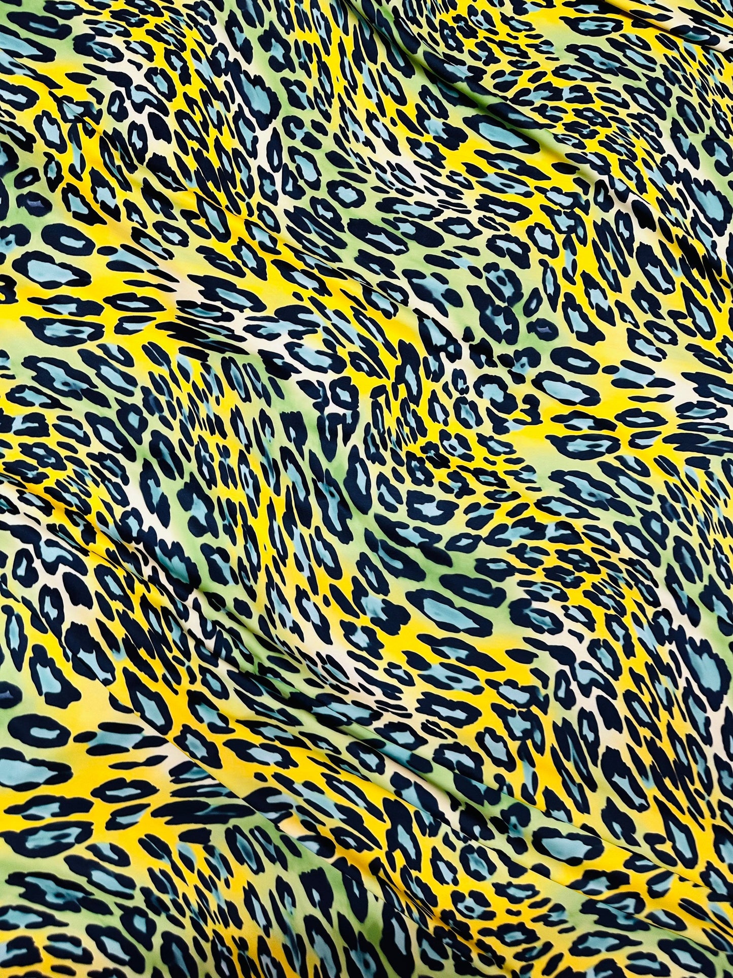 New Leopard design print on great quality of nylon spandex 4-way stretch 58/60” Sold by the YD. Ships worldwide from L.A