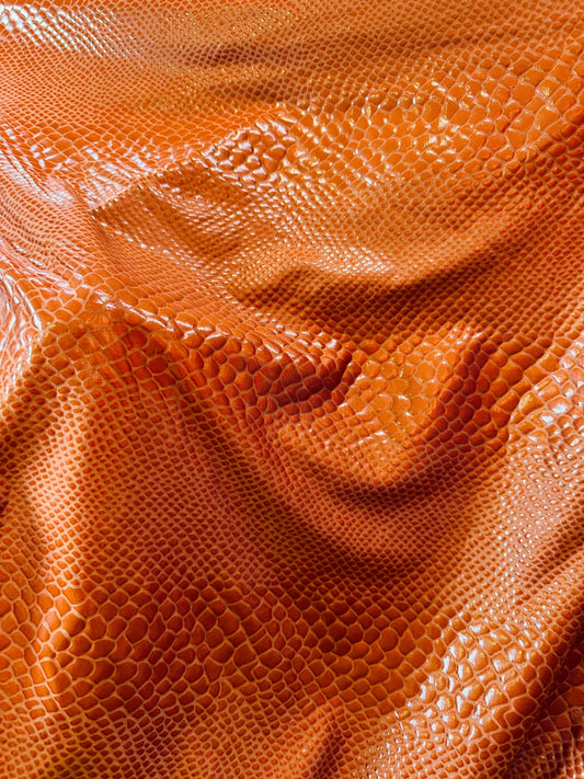 New Anaconda iridescent clear foil on poly spandex 4-way stretch medium weight 58/60” Sold by the YD. Ships Worldwide from Los Angeles cali