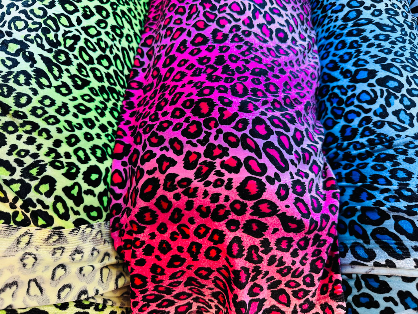 Exotic Wildcat design print on best quality of stretch velvet 4-way stretch 58/60” Sold by the YD. Ships worldwide from L.A