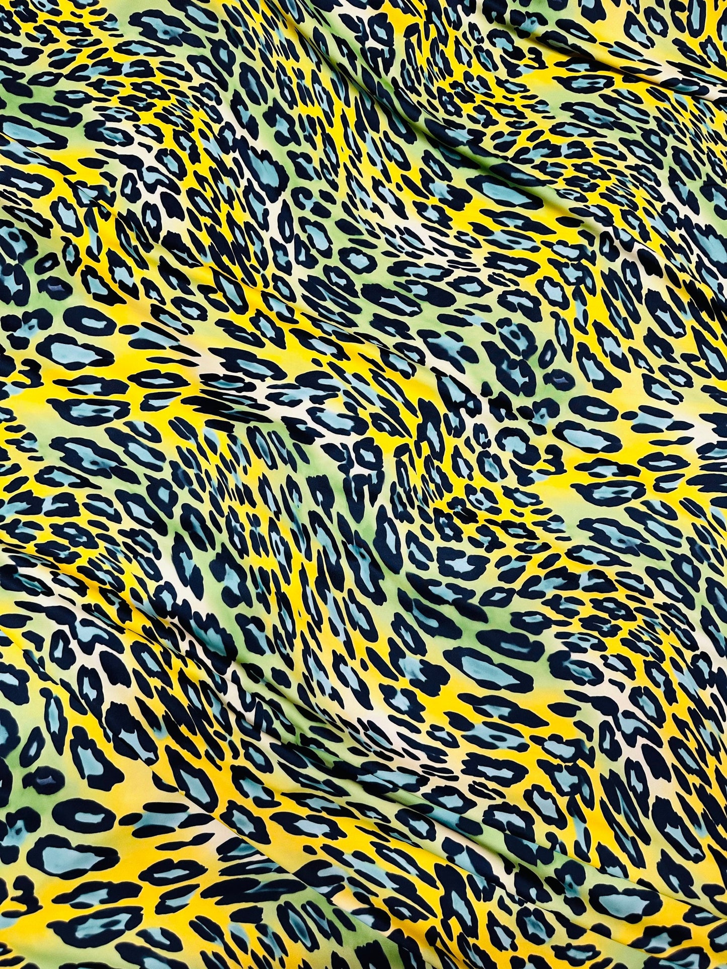 New Leopard design print on great quality of nylon spandex 4-way stretch 58/60” Sold by the YD. Ships worldwide from L.A