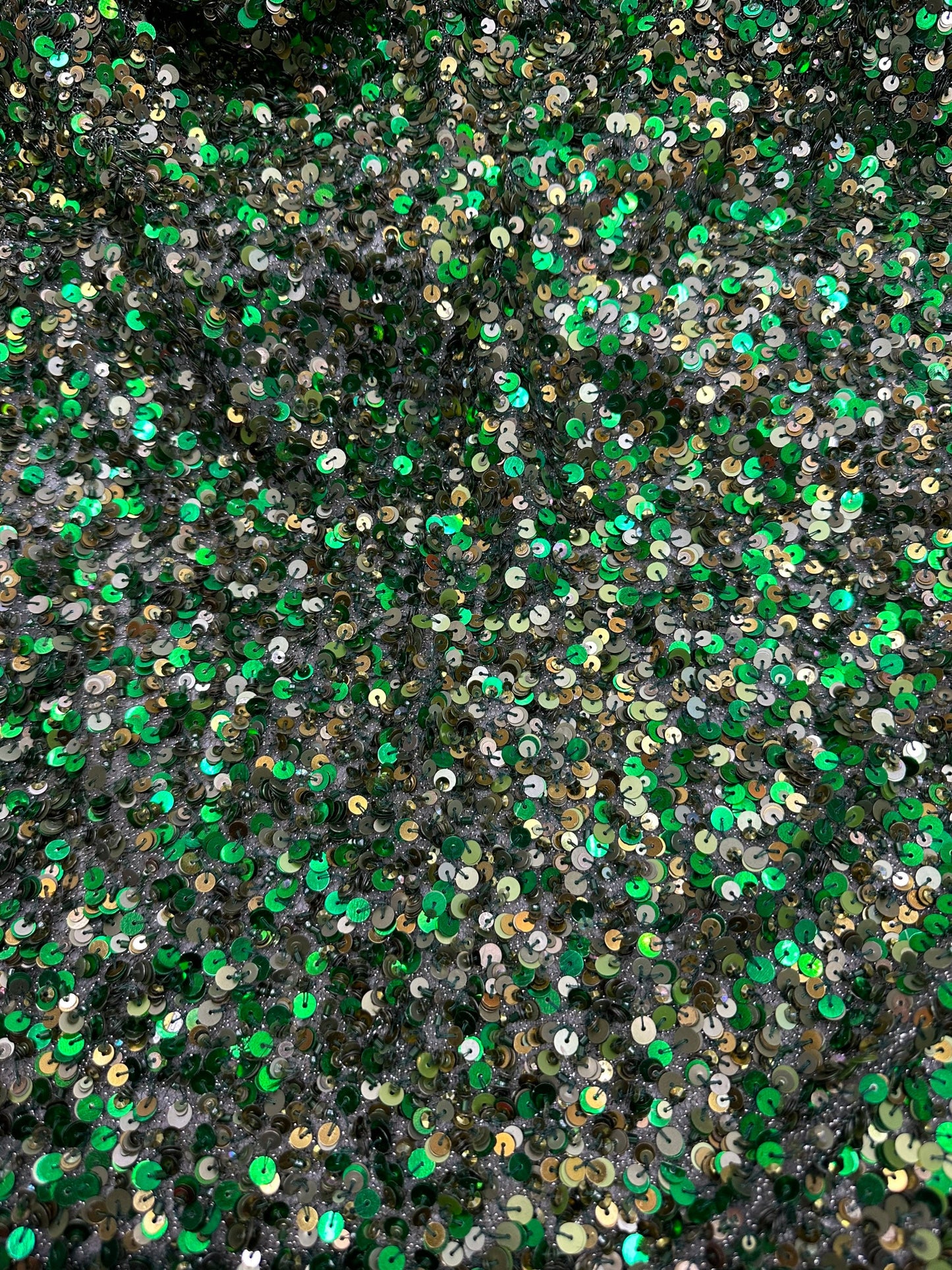 France luxury sequins and beaded lace on stretch silky mesh 2-way stretch high quality fabric for elegant dresses.