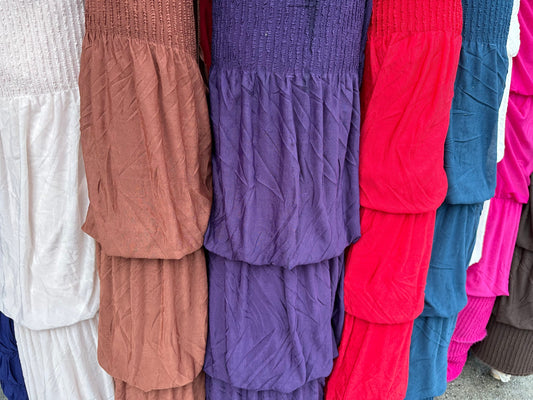 Luxury 3 layer ruffle design poly spandex high quality fabrics 36” Sold by the YD. Ships worldwide from Los Angeles California USA