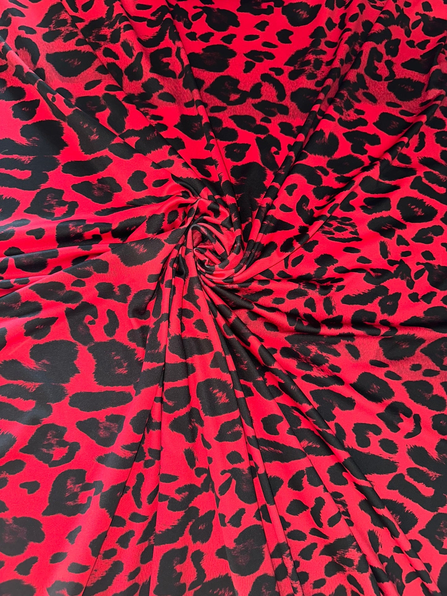 Exotic Leopard design print on great quality of nylon spandex 4-way stretch 58/60” Sold by the YD. Ships worldwide from L.A