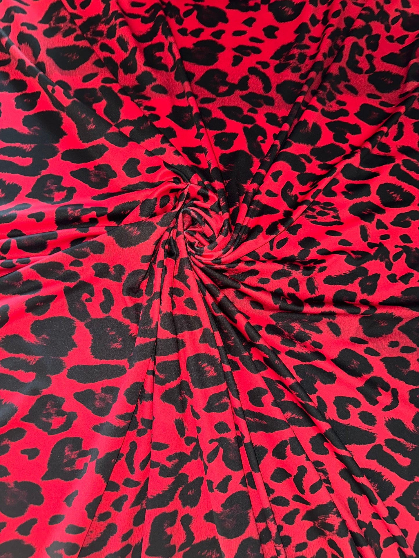 Exotic Leopard design print on great quality of nylon spandex 4-way stretch 58/60” Sold by the YD. Ships worldwide from L.A