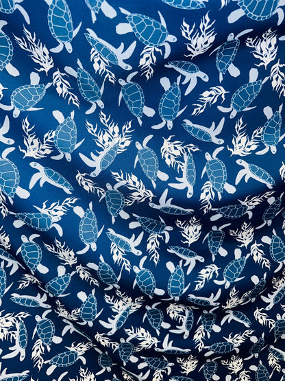Exotic Turtle design print on best quality of nylon spandex 4-way stretch 58/60” Sold by the YD. Ships worldwide from Los Angeles California
