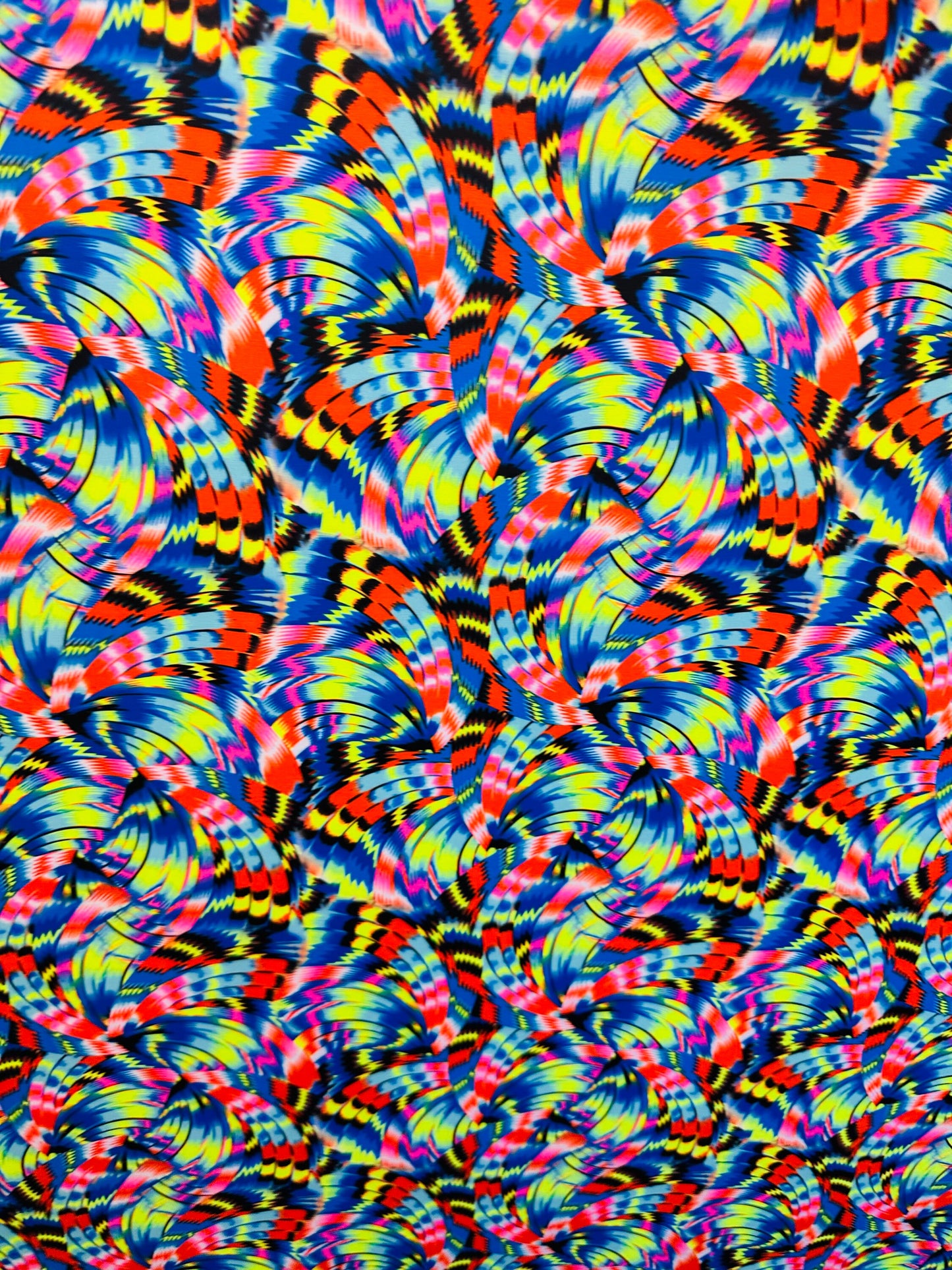 New modern abstract design print on best quality of nylon spandex 4-way stretch 58/60”