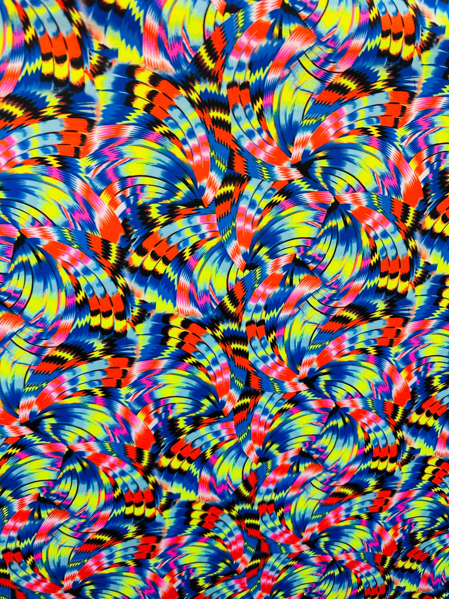 New modern abstract design print on best quality of nylon spandex 4-way stretch 58/60”