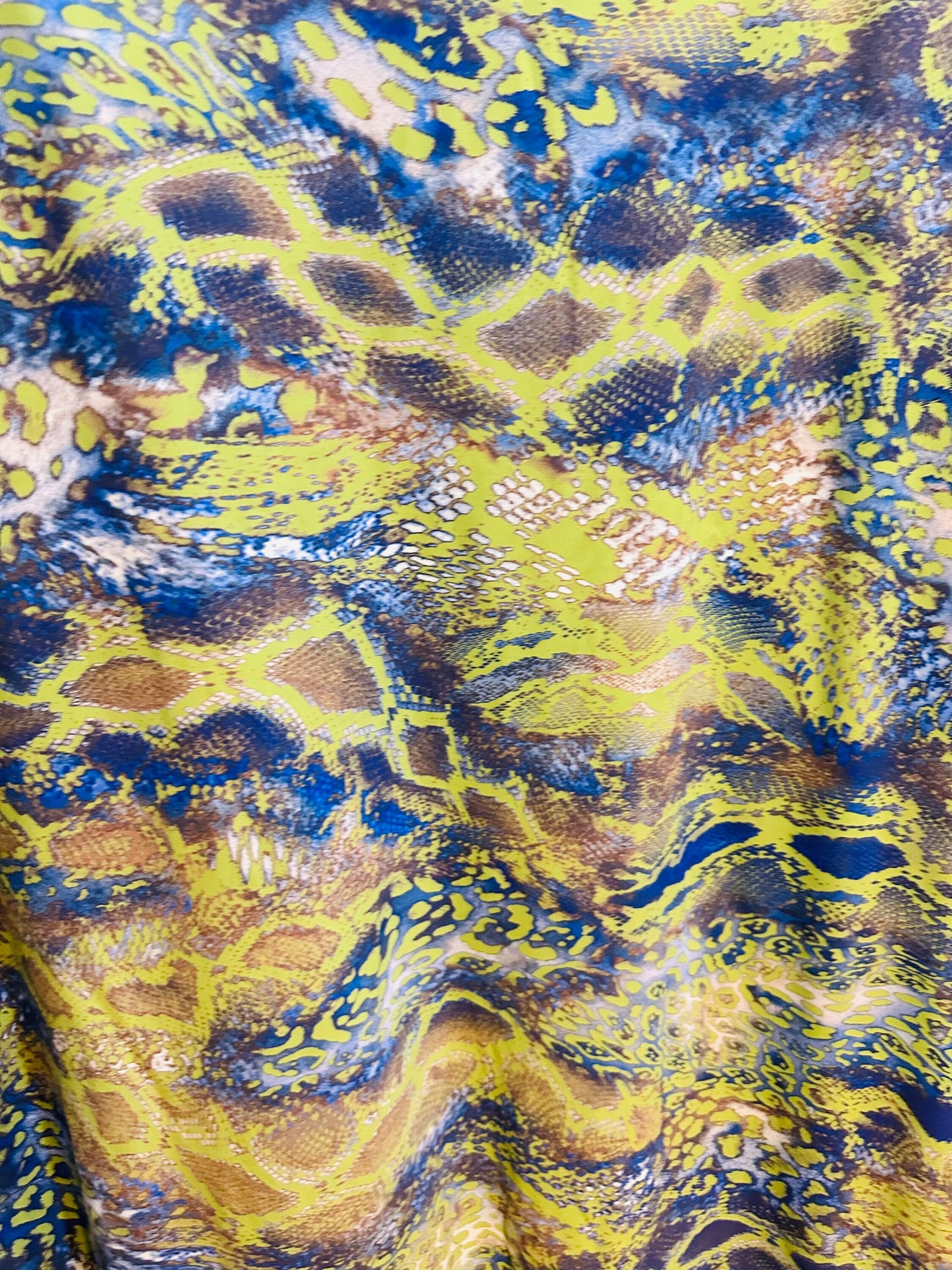 New Anaconda design print on best quality of nylon spandex 4-way stretch 58/60”