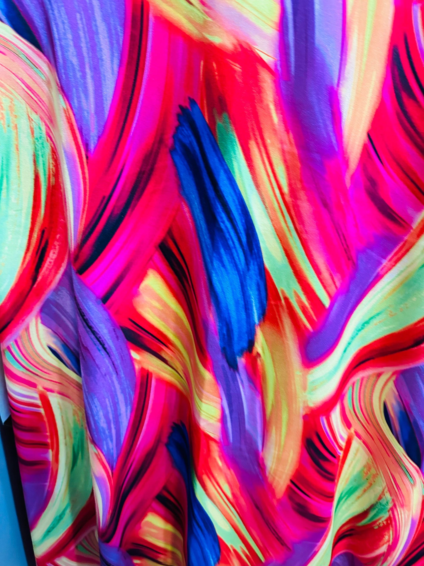 New modern abstract design print on great quality of nylon spandex 4-way stretch High quality fabrics by AlexLAFabrics