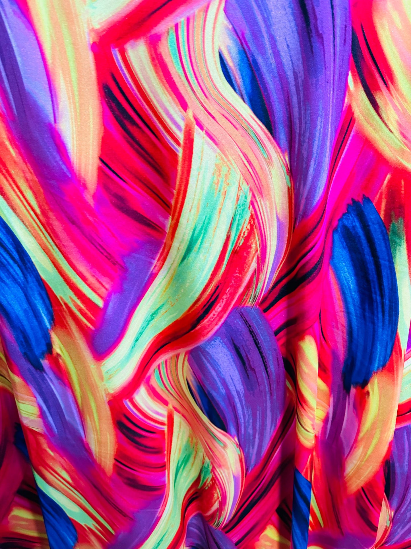 New modern abstract design print on great quality of nylon spandex 4-way stretch High quality fabrics by AlexLAFabrics