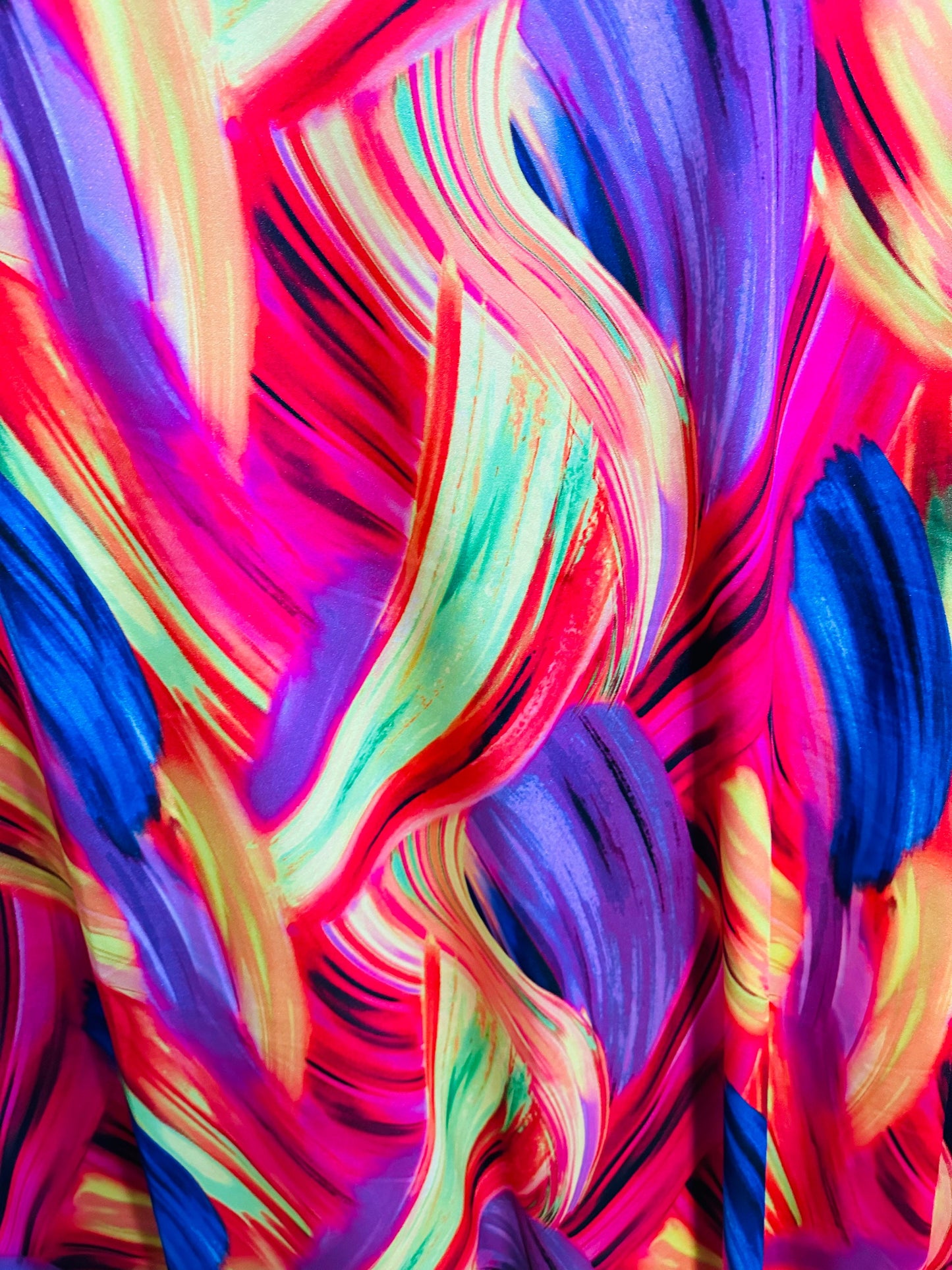 New modern abstract design print on great quality of nylon spandex 4-way stretch High quality fabrics by AlexLAFabrics
