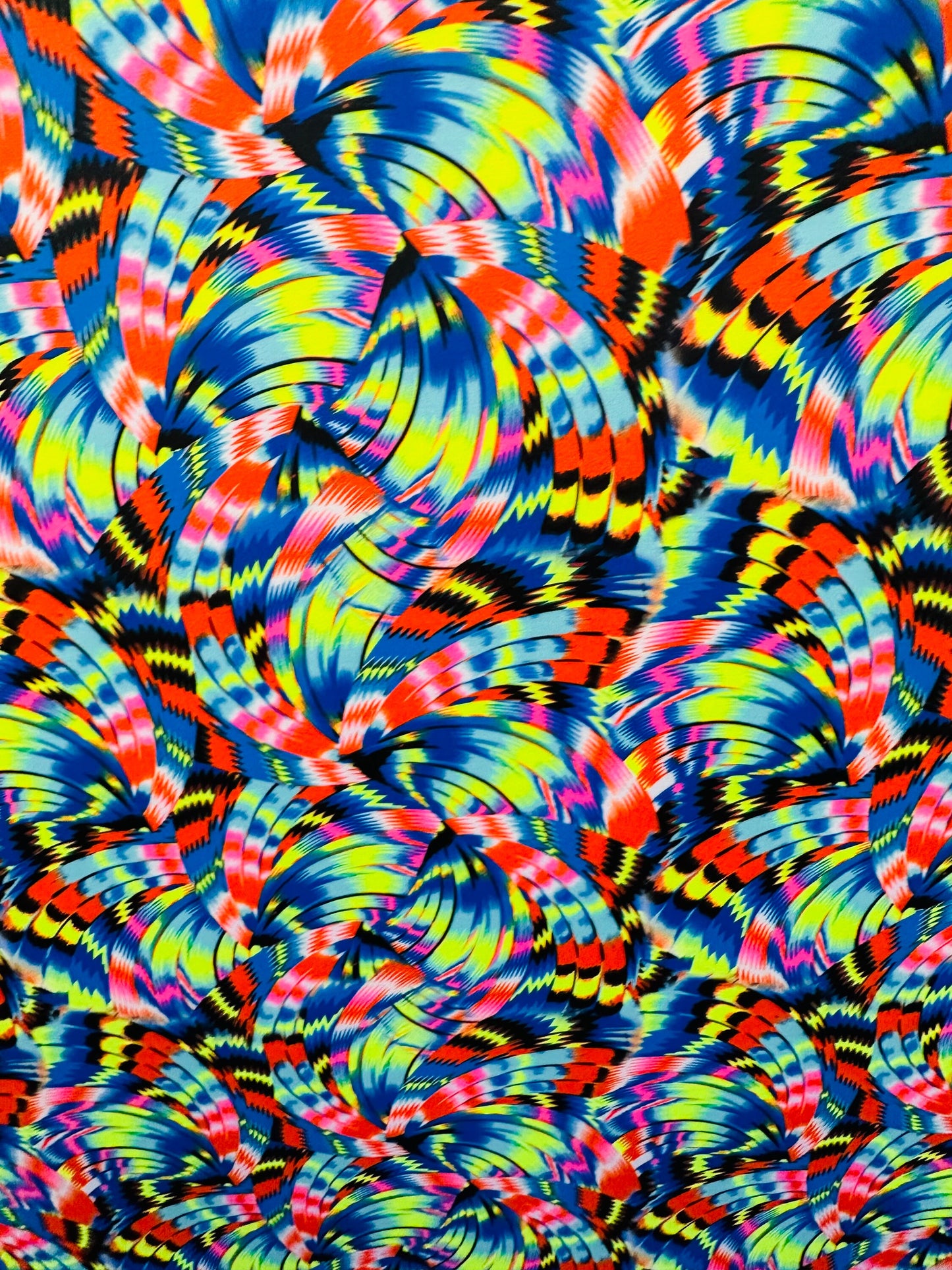 New modern abstract design print on best quality of nylon spandex 4-way stretch 58/60”