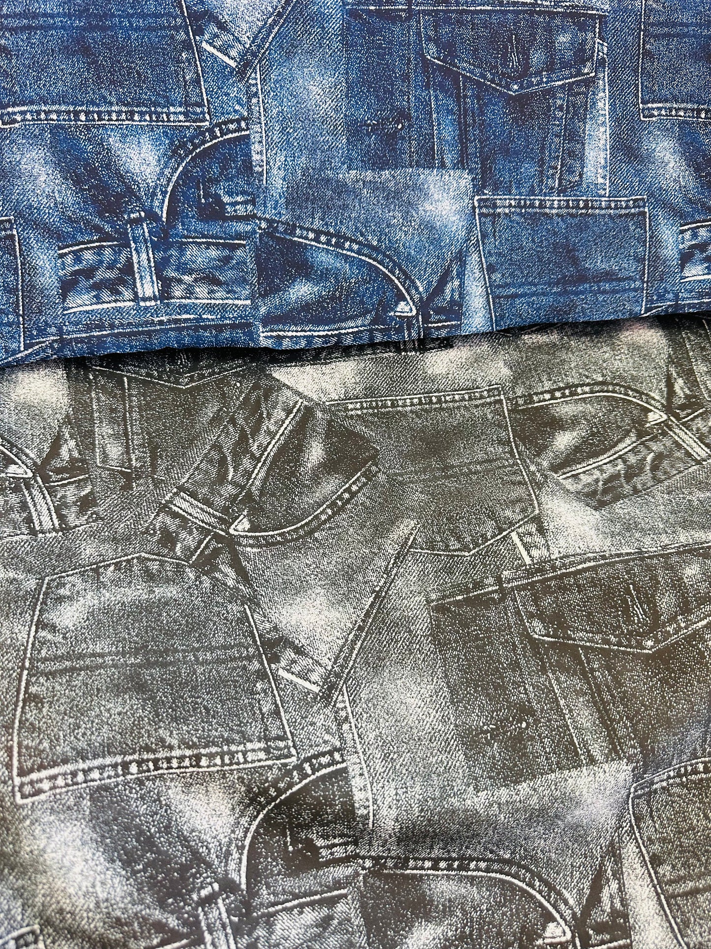 Denim jeans design nylon spandex 4-way stretch 58/60” High quality fabrics by AlexLAFabrics