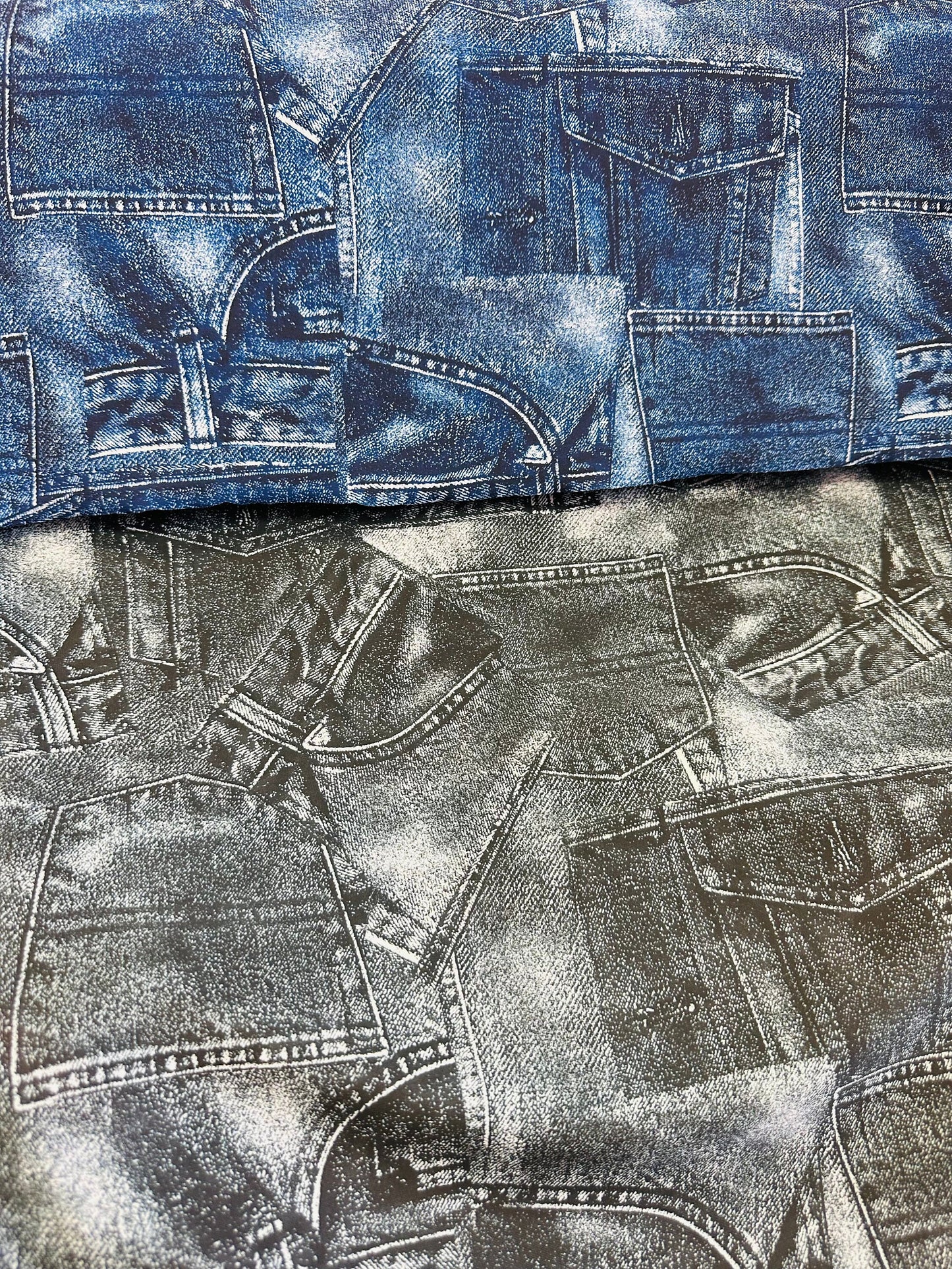 Denim jeans design nylon spandex 4-way stretch 58/60” High quality fabrics by AlexLAFabrics