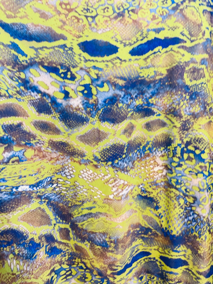 New Anaconda design print on best quality of nylon spandex 4-way stretch 58/60”