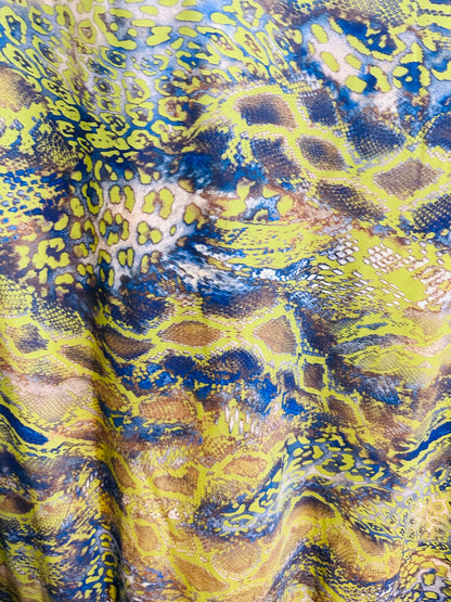 New Anaconda design print on best quality of nylon spandex 4-way stretch 58/60”