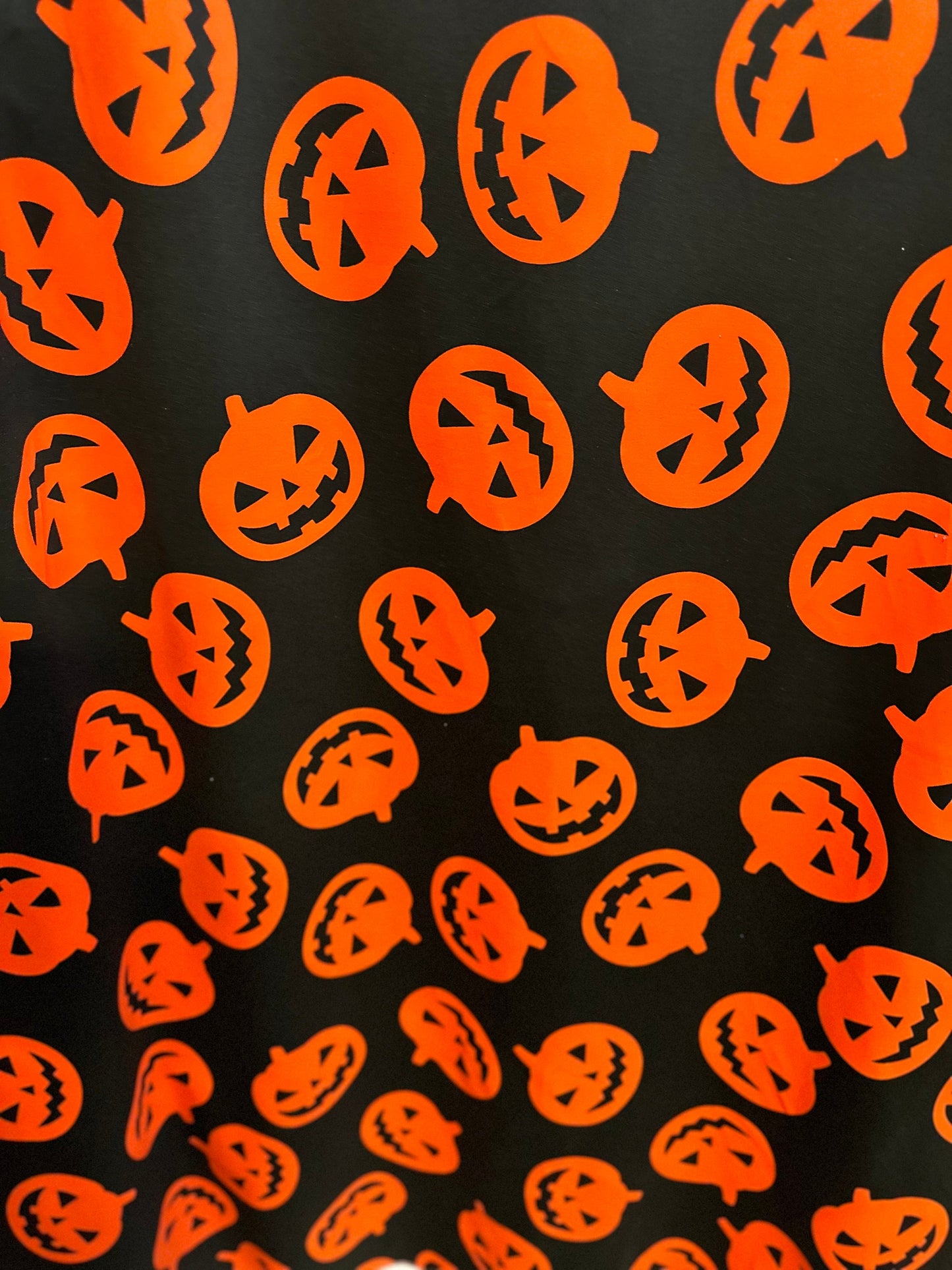 New Pumpkin Halloween design print on great quality of nylon spandex 4-way stretch 58/60”