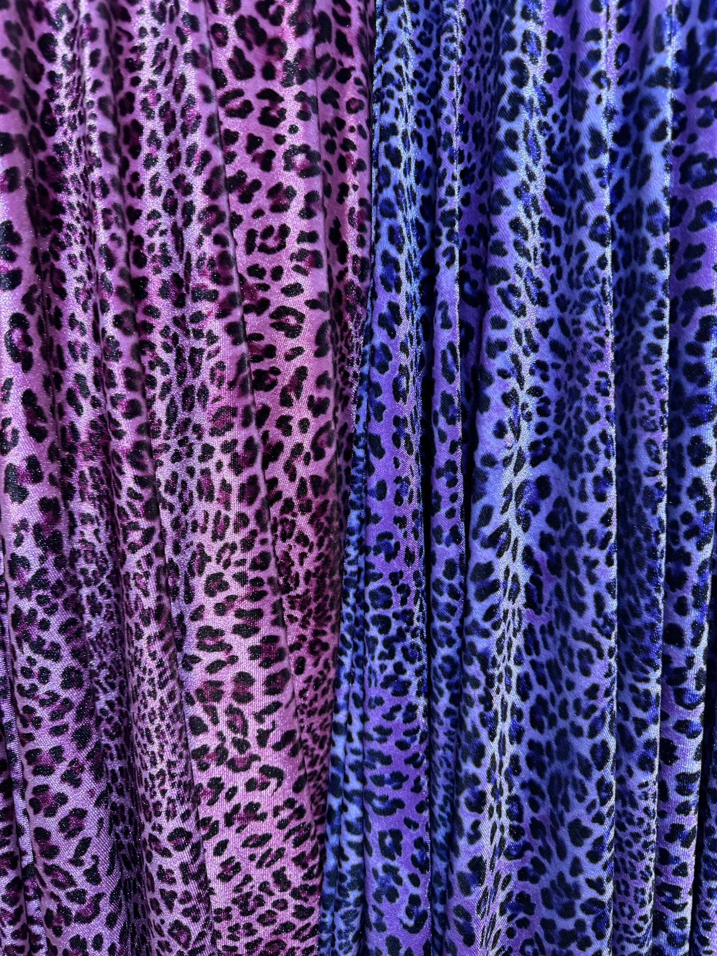 New Exotic Cheetah design print on great quality of stretch velvet 4-way stretch 58/60” High Quality fabrics by AlexLAFabrics