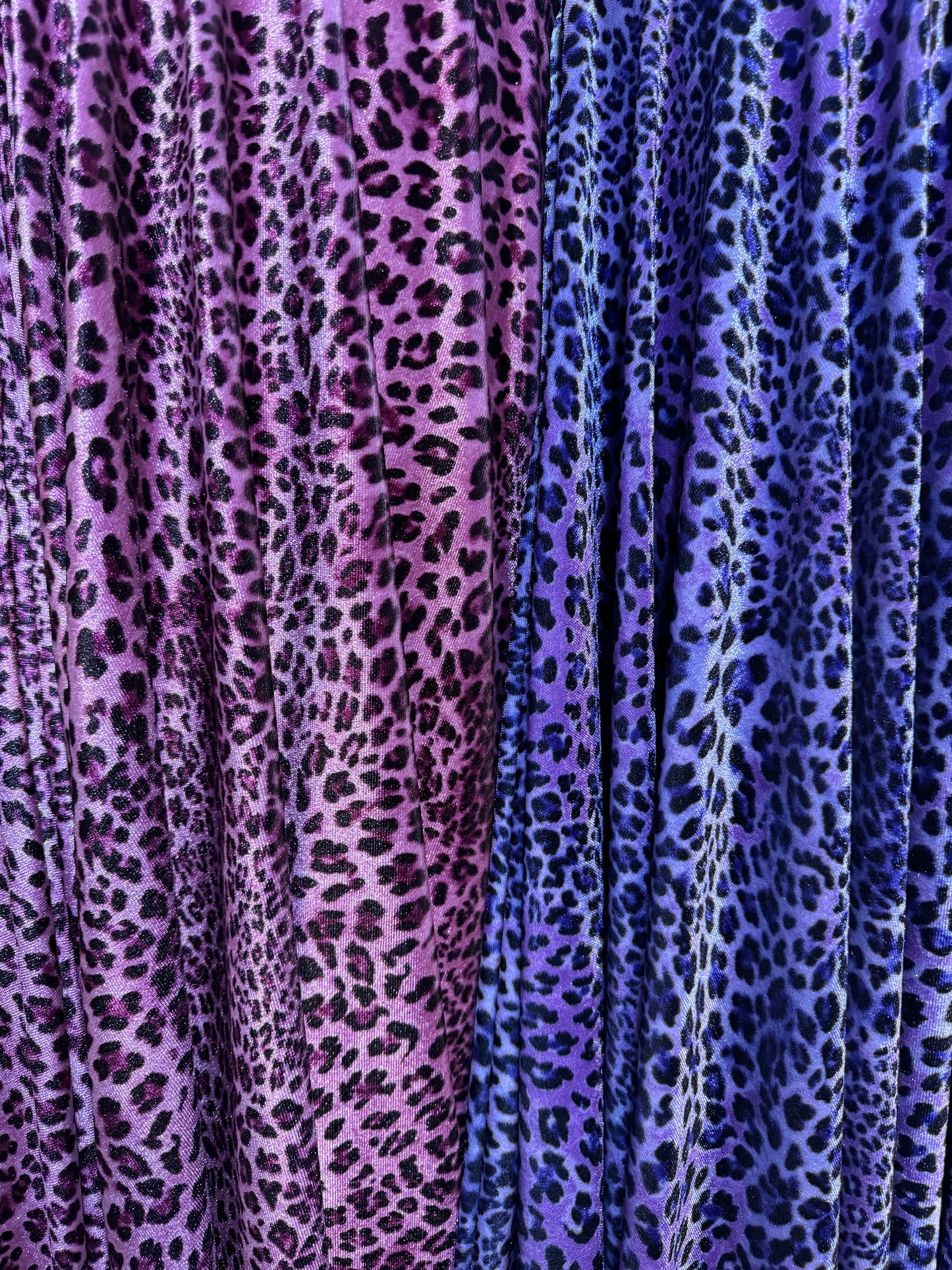 New Exotic Cheetah design print on great quality of stretch velvet 4-way stretch 58/60” High Quality fabrics by AlexLAFabrics