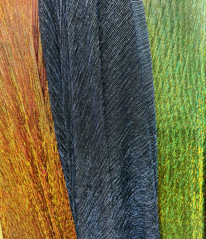 New Luxury Pleated  metallic nylon mesh 4-way stretch 58/60” Sold by the YD. Luxury fabrics by AlexLAFabrics
