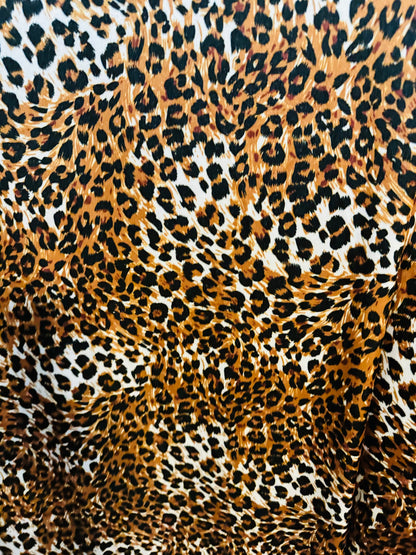 New Exotic Cheetah design print on best quality of nylon spandex 4-way stretch 58/60” High Quality fabrics by AlexLAFabrics