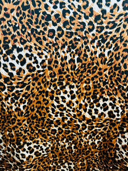 New Exotic Cheetah design print on best quality of nylon spandex 4-way stretch 58/60” High Quality fabrics by AlexLAFabrics