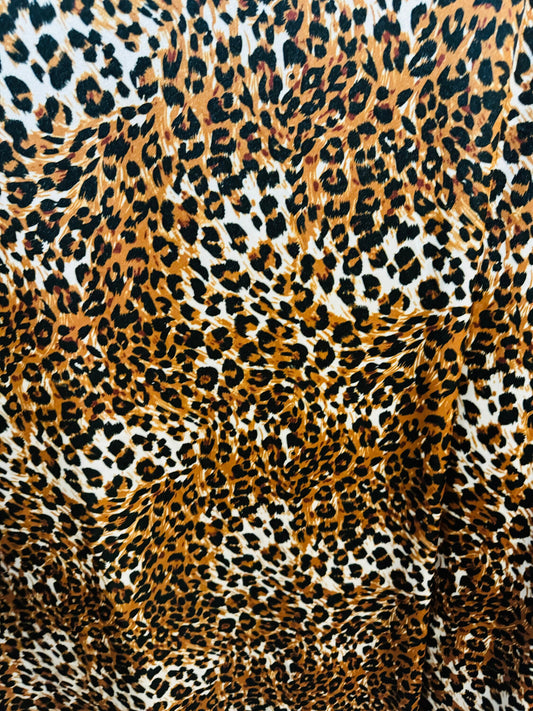 New Exotic Cheetah design print on best quality of nylon spandex 4-way stretch 58/60” High Quality fabrics by AlexLAFabrics