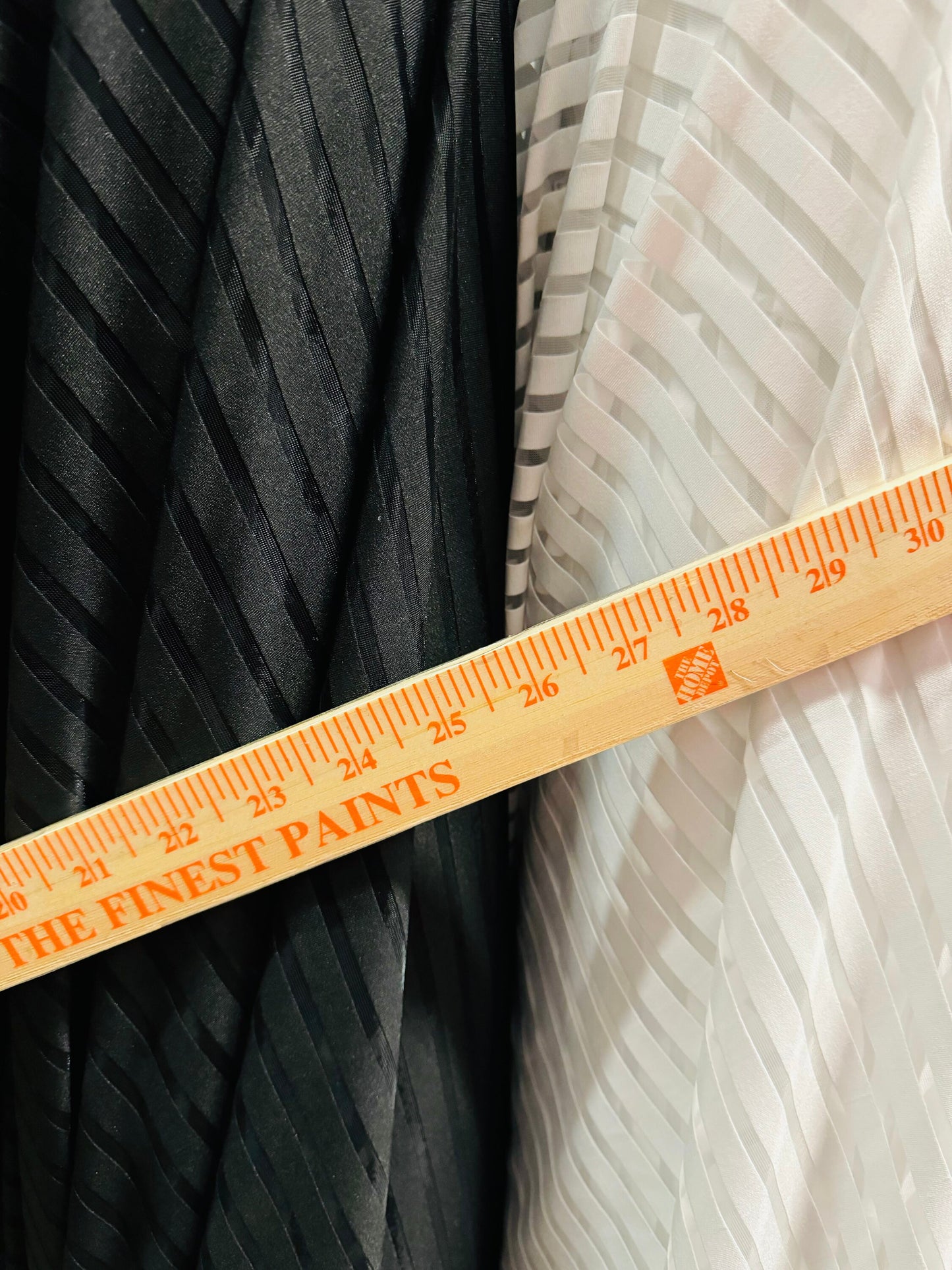 New stripe design 1/2” Size nylon spandex 4-way stretch 58/60” Sold by the YD. Ships worldwide from Los Angeles California USA