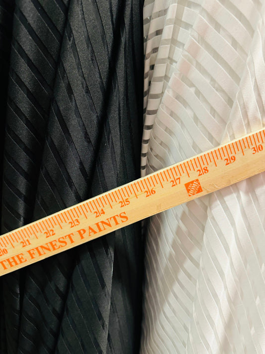 New stripe design 1/2” Size nylon spandex 4-way stretch 58/60” Sold by the YD. Ships worldwide from Los Angeles California USA