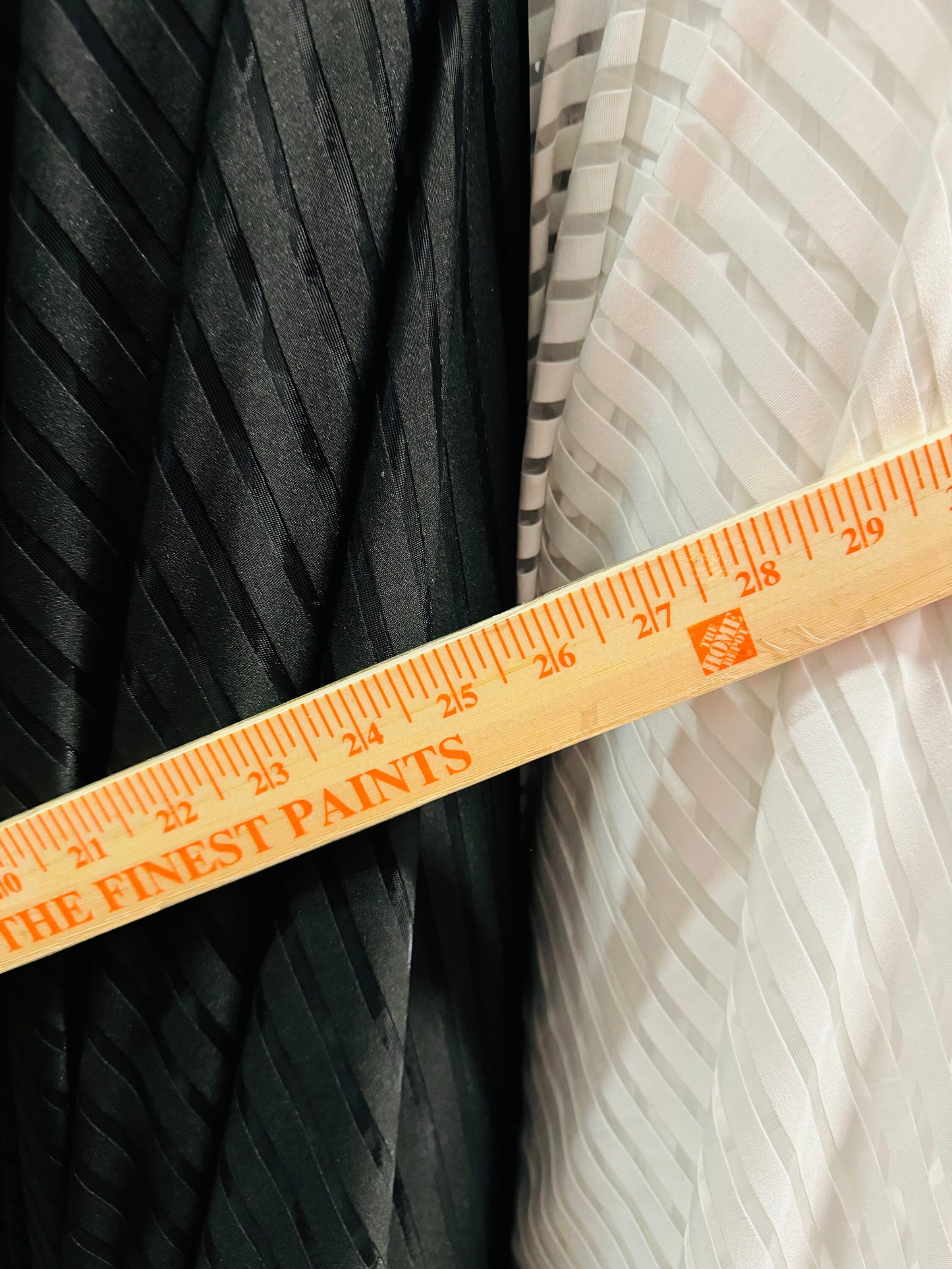 New stripe design 1/2” Size nylon spandex 4-way stretch 58/60” Sold by the YD. Ships worldwide from Los Angeles California USA