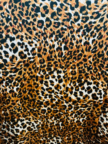 New Exotic Cheetah design print on best quality of nylon spandex 4-way stretch 58/60” High Quality fabrics by AlexLAFabrics